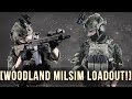 WOODLAND MILSIM LOADOUT AND GEAR!