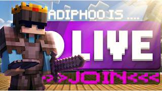 Minecraft PvP Practice | Adiphoo Live