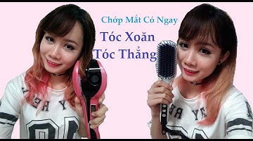 Cách Uốn Tóc Xoăn Và  Duỗi Thẳng Nhanh Nhất | Yêu Làm Đẹp