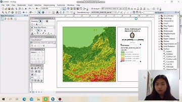 PEMBUATAN PETA KONTUR DAN TOPOGRAFI MENGGUNAKAN ArcGIS 10.8 UNIVERSITAS DIPONEGORO 2020