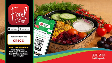 Crescent College Comprehensive CRECC Onboarding Video Food Village School Meals