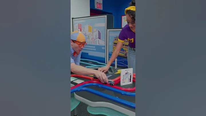 CHOO CHOO Train Song with Blippi and Ms Rachel! #shorts #blippi #msrachel #song #learning #train