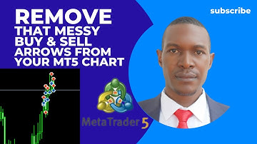 How to Remove autotrade arrows from your MT5 chart