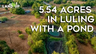 5.54 Acres Of Land With A Home For Sale In Luling, Tx