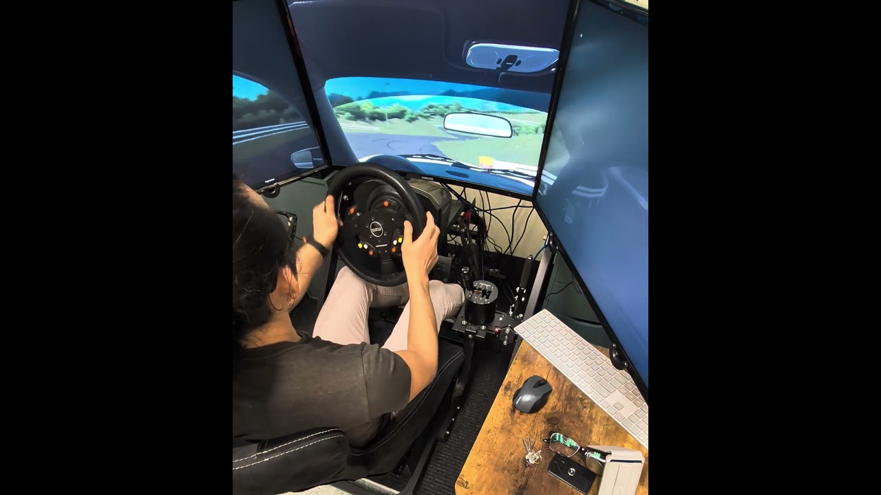 Morning drift practice.                     