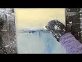 Art Painting Demo | Abstract Landscape | Easy Beginner Tutorial
