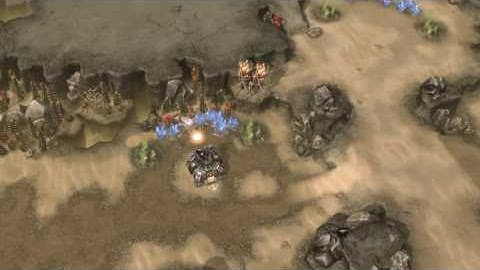 StarCraft 2 Cactus Valley Map Intro