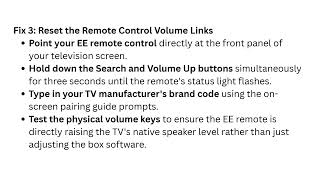 How to Fix EE TV Box Volume Too Low – Remote, TV & Sound Settings Fix screenshot 5