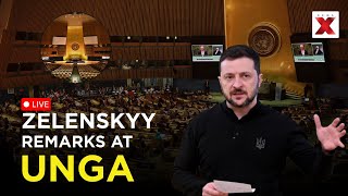 UNGA LIVE | Ukrainian President Zelenskyy delivers remarks at 80th UNGA high-level debate | NewsX