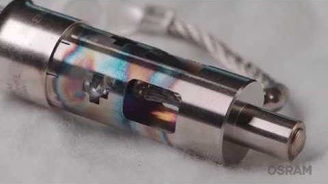 Discoloration of Lamp/Base  (for a NEC projector)