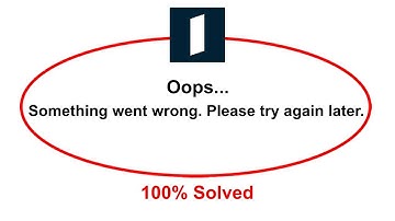 How To Fix Alinma App Oops Somethings Went Wrong Please Try Again Later Error