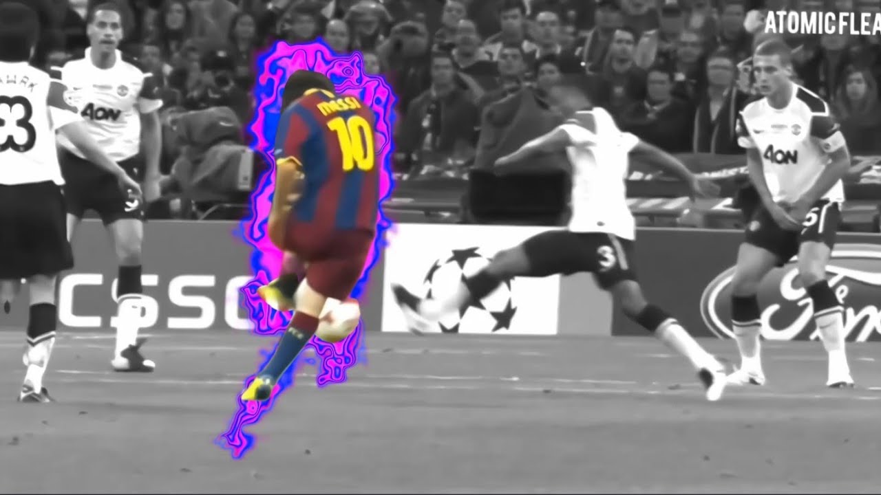 Messi 2012 goal vs Manchester United edit YouTube