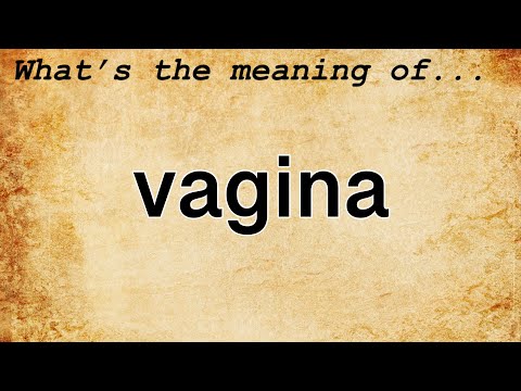 Video: Vagina: Definition, Anatomi, Funktion, Diagram Og Forhold