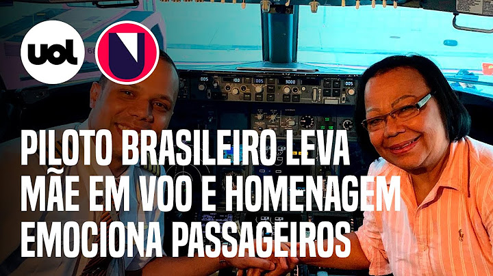 Piloto brasileiro leva mãe em voo a Cancún e homenagem emociona passageiros