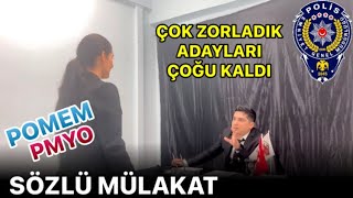 Sözlü Mülakat Pomem Pmyo Bekçi Msü Jamyo Jandarma Katip İkm Mübaşir Pöh Paem Astsubay