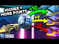 Rocket League, but the HIGHER you score the MORE points you get!