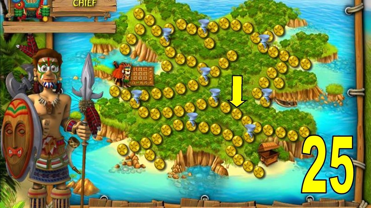 Youda Survivor Gold Star Playthrough Level 25 YouTube