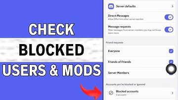 How to See Blocked Users on Discord Mobile 2025 (Check Where to find blocked users on Discord)