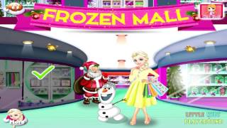Frozen Princess Elsa Holidays Shopping Disney Princess Christmas Games For Kids Part 2 HD screenshot 4