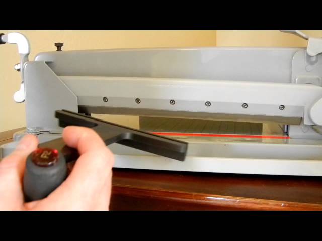 STACK® S12 Paper Cutter Blade & Cut Pad Change 