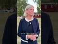 Magdalena Andersson (S) får en fråga från folket