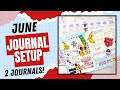 Setting Up My Journals for June | Monthly Planning Routine