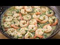 Garlic, Butter and White Wine Shrimp Recipe