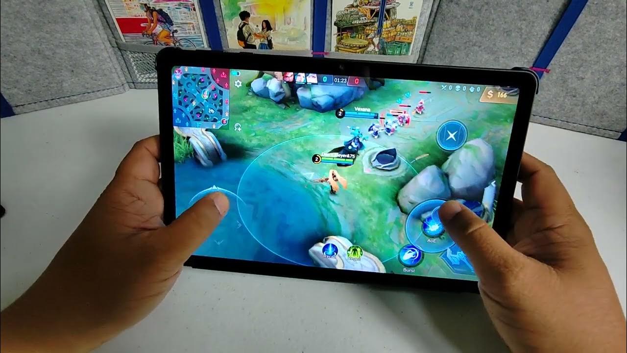 HUAWEI MATEPAD SE 10.4 GAMING TEST - MOBILE LEGENDS - HAND CAM - YouTube