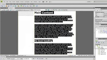 Dreamweaver Advanced Tutorials in Tamil Part - 13 How to Create Template part - 1