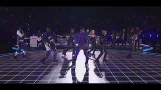 Super Bowl halftime show lights up with Usher's roller-skating extravaganza