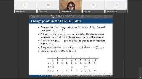 Bayesian Segmentation Modeling for Longitudinal Epidemiological Studies [Shuang Jiang]