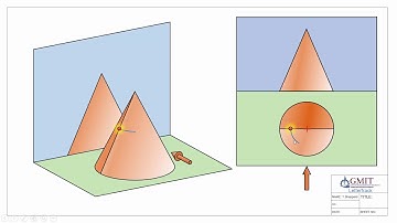 Solids in Contact: Locating points on a cone