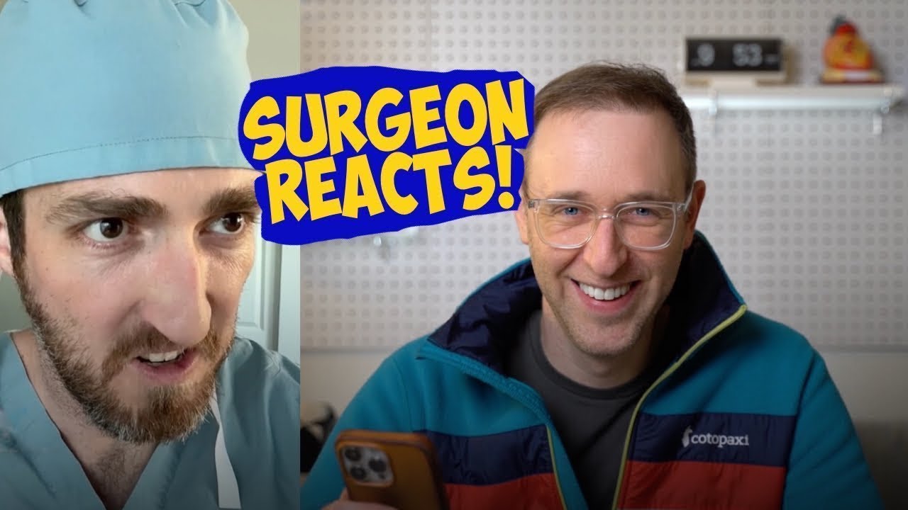 SURGEON reacts Dr. new resident's first day YouTube