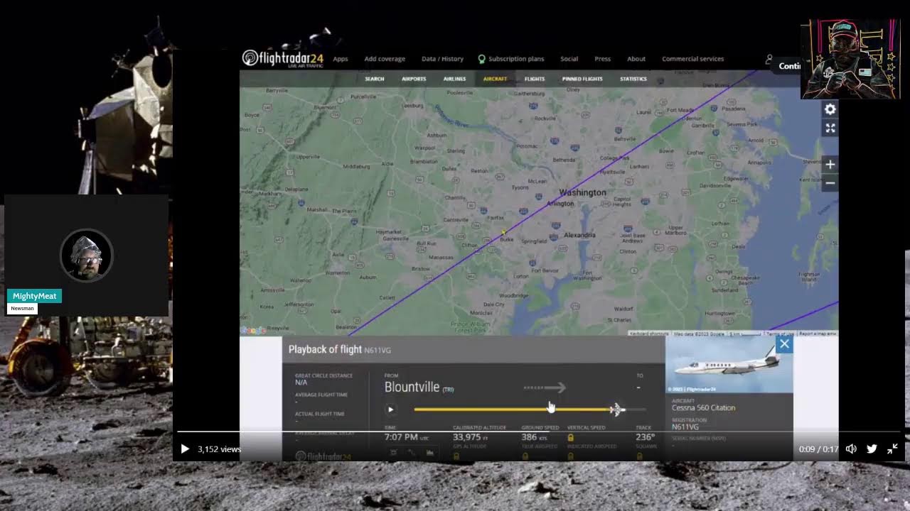Cessna flies into DC Restricted Airspace YouTube