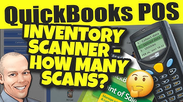 QuickBooks POS Inventory Scanner - How Many Scans?