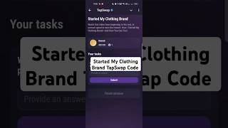 Started My Clothing Brand | TapSwap Code | How I Started My Clothing Brand—And How You Can Too!