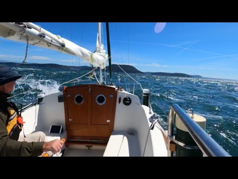 Tramontana Chronicles-Southern Sojourn part 1-Montgomery 17 Pocket Cruiser Solo Trip To Puget Sound