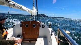 Tramontana Chronicles-Southern Sojourn part 1-Montgomery 17 Pocket Cruiser Solo Trip To Puget Sound