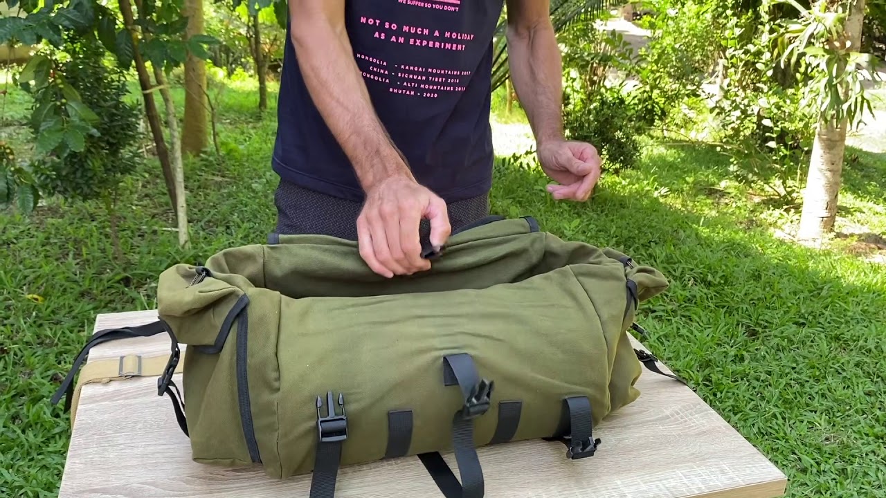 Red Buffalo Duffle Bag – Totally Blanks LLC