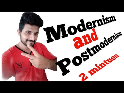 Modernism Vs Postmodernism