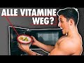 Gehen Vitamine beim Kochen von Gemüse kaputt? Wie schlimm sind Mikrowellen?