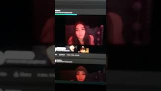 YouNow singing and dancing to a girl
