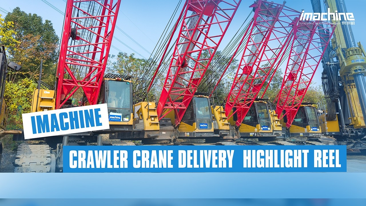 Foreign Used Sany 400 Tons Crawler Crane 2020