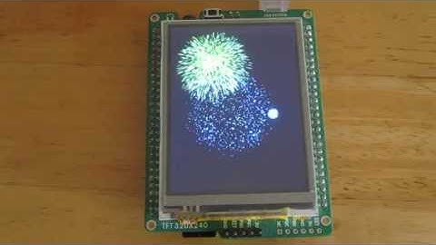 Fireworks for Mikromedia PIC32