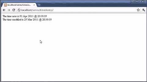 Beginner PHP Tutorial   59   Modifying timestamps