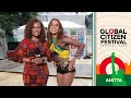 Nomzamo Mbatha Goes Backstage With Anitta | Global Citizen Festival 2023