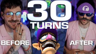 we played a 30 turn Mario Party