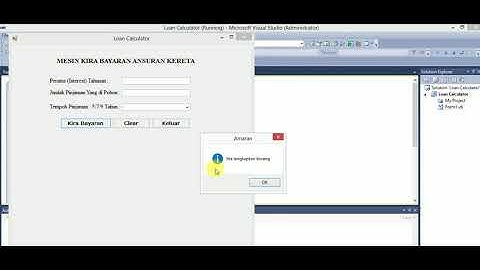 Loan Calculator (vb)