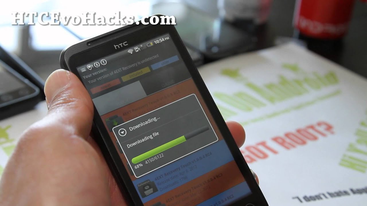 s-off your htc sensation and flash 4ext recovery instead