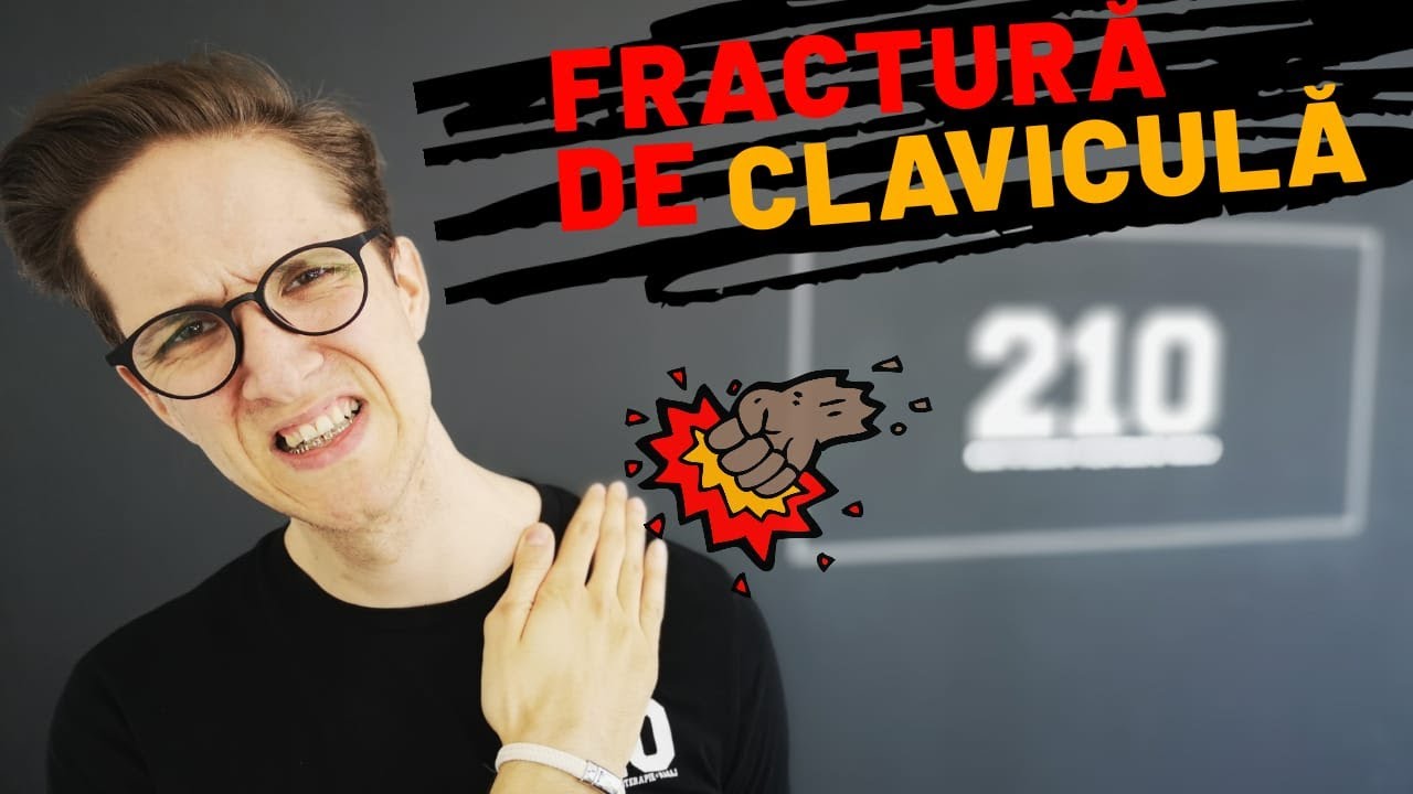 Fractura de CLAVICULĂ || Primele Exerciții de KINETOTERAPIE